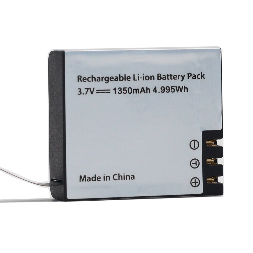 100% 1350 mAh Accu Opladen Voor EKEN Actie Camera H9 H9R H3 H3R SJCAM SJ4000 Li-Ion Sport DV Mini cam Bateria