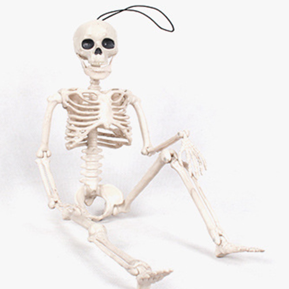 Grappige Skelet Speelgoed Decoratie Simulatie Menselijk Lichaam Plastic Skelet Speelgoed Kerst Halloween Decoratie Kamer Spookhuis Rekwisieten