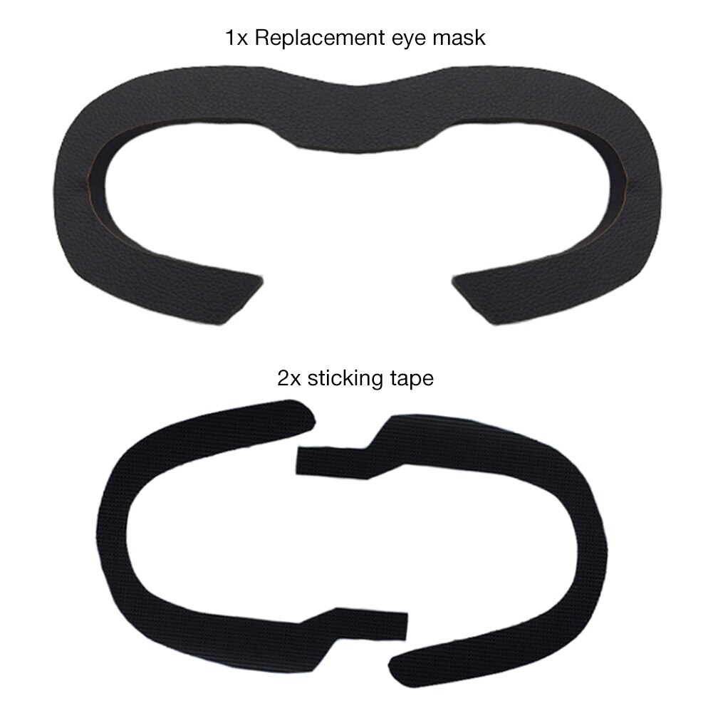 Eye Mask Foam Pad For Oculus Rift S VR Replacement Comfortable Leather Sponge Sweatproof Eye Mask For Oculus Rift S VR Competent