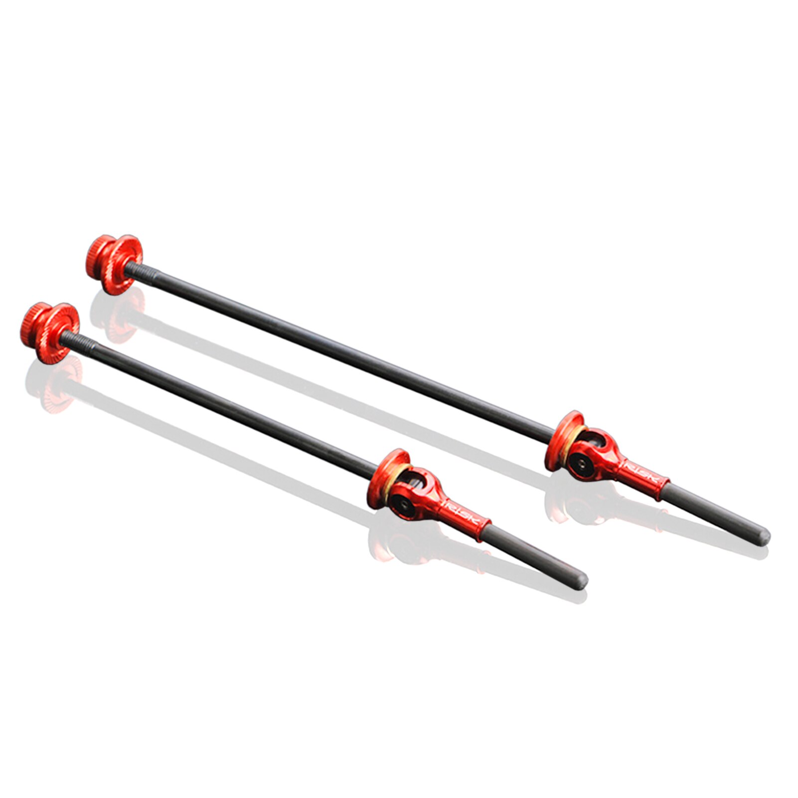 Titanium Ti Skewer QR Mountain Bikes Quick Release Skewer lever MTB Bicycle Cycling Hub Road Bike Quick Release MTB parts: Red