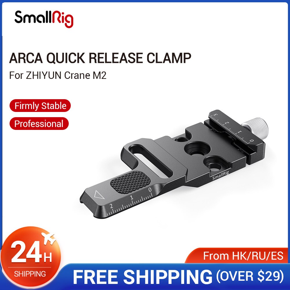 Smallrig Arca Quick Release Clamp Voor Zhiyun Crane M2 Gimbal Stabilizer Arca-Swiss Klem Te Monteren Op Gimbals/arca Statieven-2508