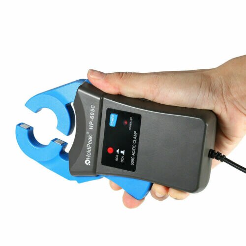HoldPeak HP-605C Pince Adaptateur 6A/40A AC/DC Pince Multimètre avec Mâchoires calibre utilisé par Automobile Mutlimetre Fluke Multimètre