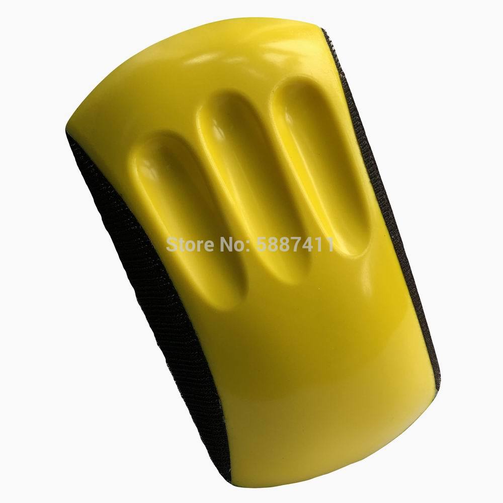 6 Inch 150X90MM Hand Sanding Block For Hook & Loop Sandpaper Hand Pad Polishing Pad 10PCS