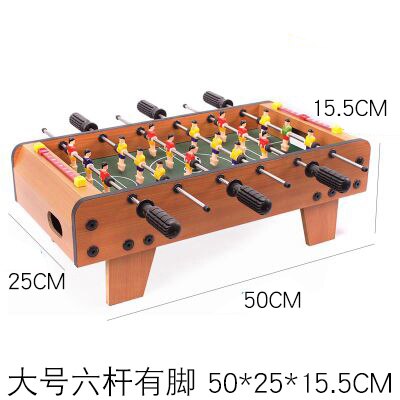 Mesa de fútbol de madera para niños, juegos clásicos de interior, juguetes educativos, Futbolines, Foosball BC50ZQ: Style3