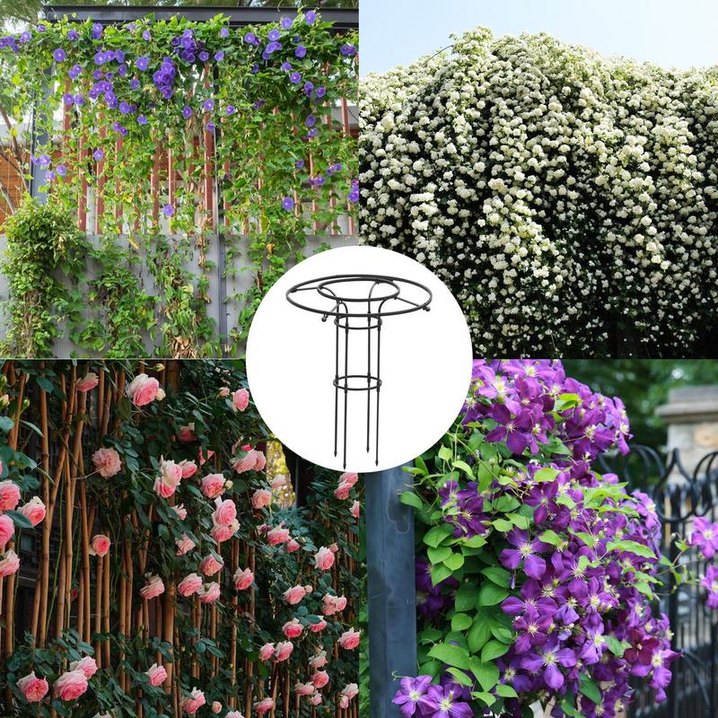 Enrejado de jardín para plantas trepadoras, marco de soporte de Metal, enrejado de soporte para plantas de vid, paraguas de jardinería, enrejado para plantas trepadoras
