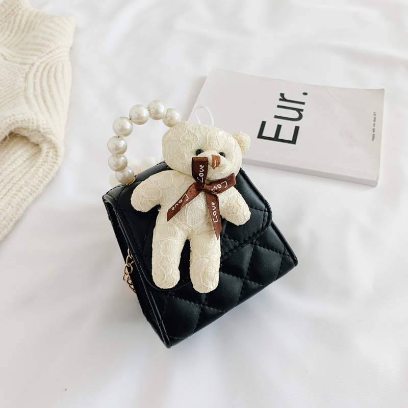 Meisjes Mini Handtas Kinderen Schoudertas Mode Bloem Klinknagel Glitter Metalen Ketting Emmer Kid Flap Bag Shiny Party Baby Portemonnee