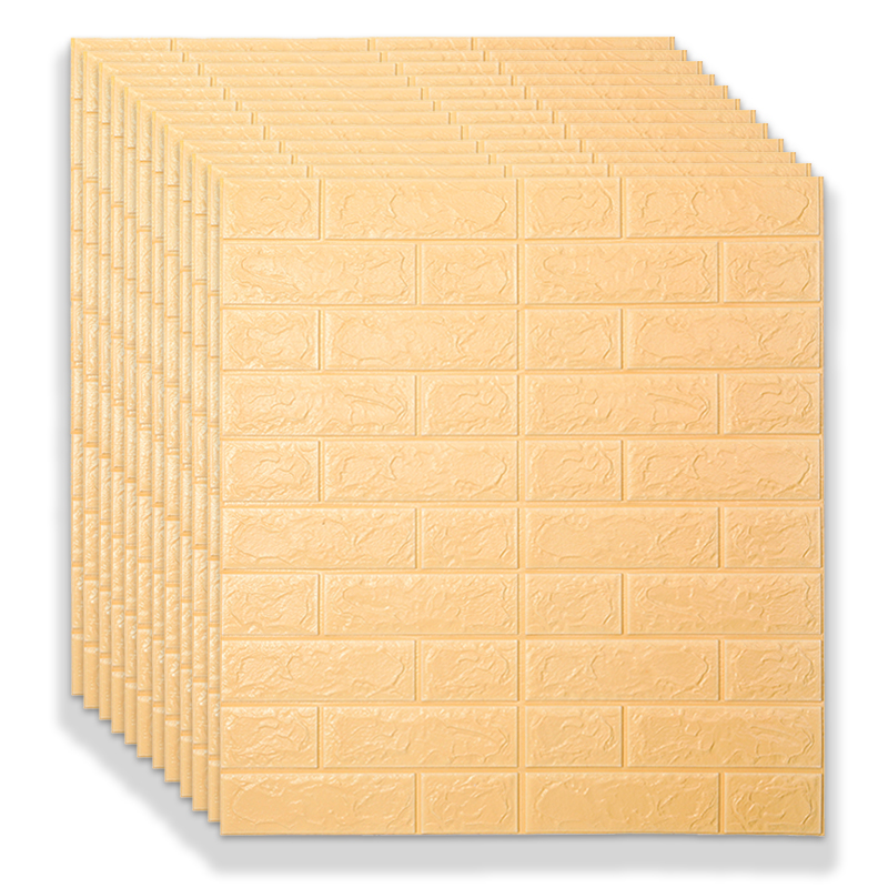 3D Wall Stickers Self-adhesive Brick Panels Living Room Decoration Bedroom Decor Waterproof Wallpaper Kitchen TV Backdrop Home: 5