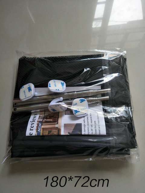 AAG Folding Baby Barrier Safety Fence Portable Baby Gate Safe Guard Children Isolation Net Kid Safe Guard Protect for Pets *: MAAG362-180