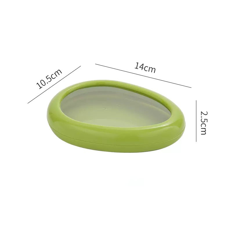 Food Fruit Vegetable Reusable Airtight Fresh Storage Storage Box for Fruits and Vegetables Easy to Clean Kitchen Gadgets: light green