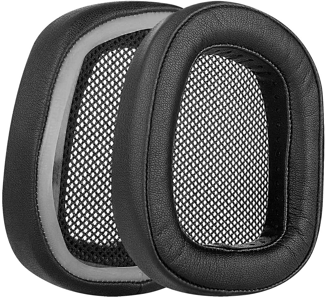Oreillettes en mousse à mémoire de forme pour casque Logitech G433 G233 gpro G533, coussinets de remplacement
