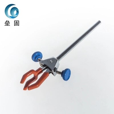 Clip Dispenser Three jaw clip Laboratory universal clamp Small size double adjustment red