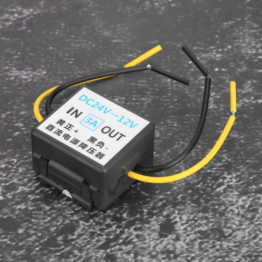 Universal power inverter 24V To 12V Car Power Supply Converter Vehicle Step Down Inverter Voltage Reducer 3A Step Down Converter