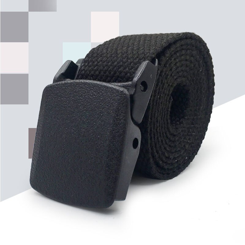 Mannen Elastische Stretch Taille Riem Zwart Canvas Gevlochten Kleine Elasticiteit Geweven Lederen Riem Brede Metal Stretch Riem Voor mannen