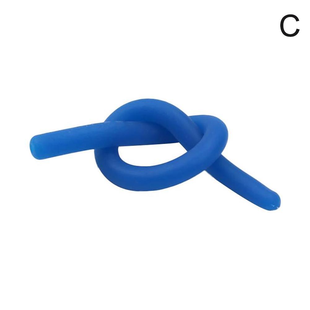 Children Toy Adult Decompression Big Noodle Stretch String TPR Rope Anti Stress Toys String Fidget Autism Vent Toys: C