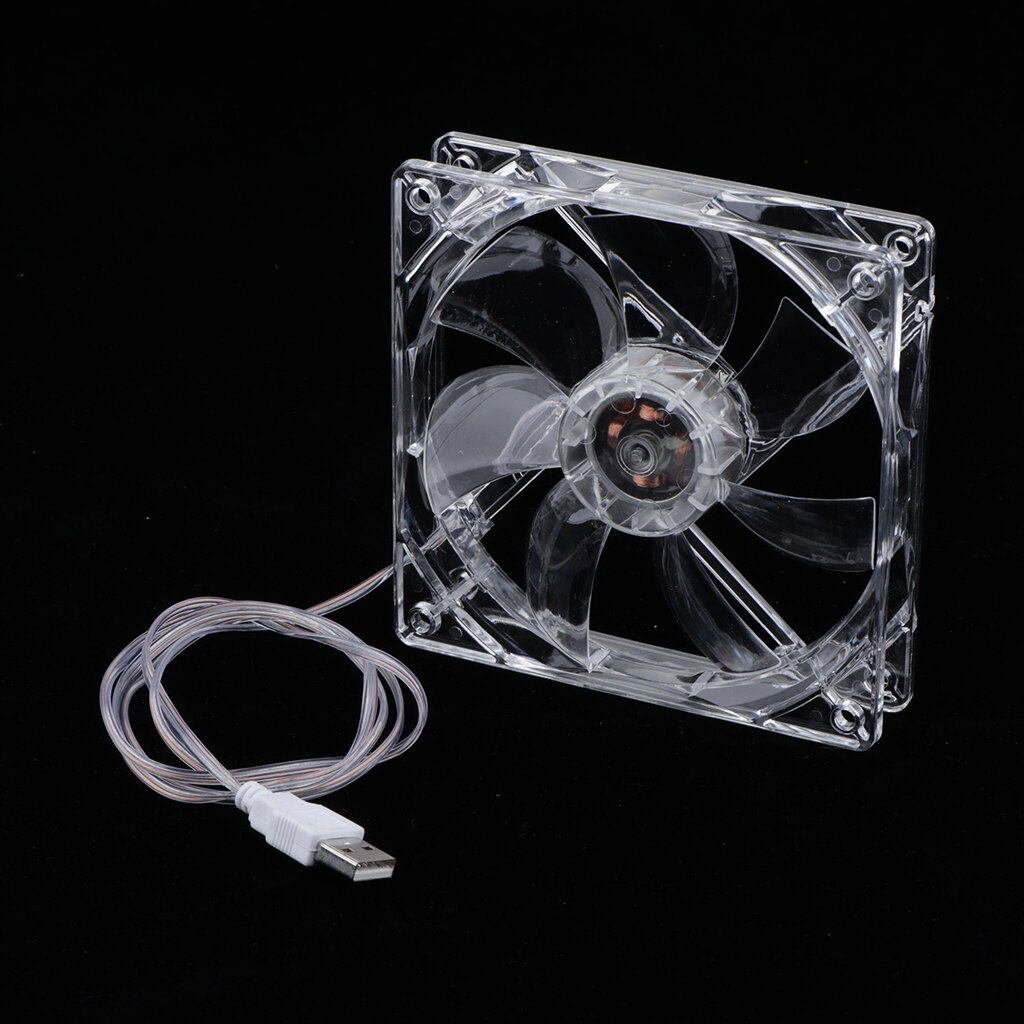 Hamster Cage Cooling Fan LED Lights Rechargable Small Pet Mice Degus Cooler