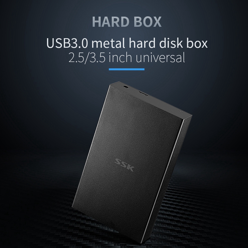 Ssk 3.5 Inch Externe Hdd Case Usb 3.0 Harde Schijf Behuizing Sata Naar Usb Hard Disk Box Externe Harde Schijf case