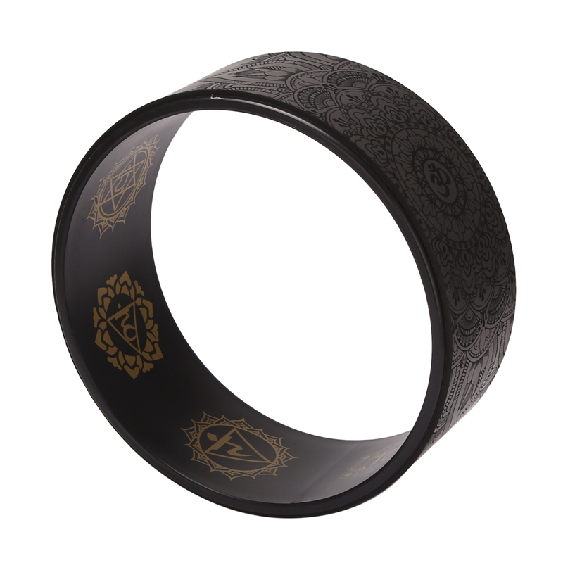 Yogarad, rückenrolle, yogarolle aus kork für dehnung, flexibilität, rückbeugen, vertiefung der yoga-pose, rückbeuge