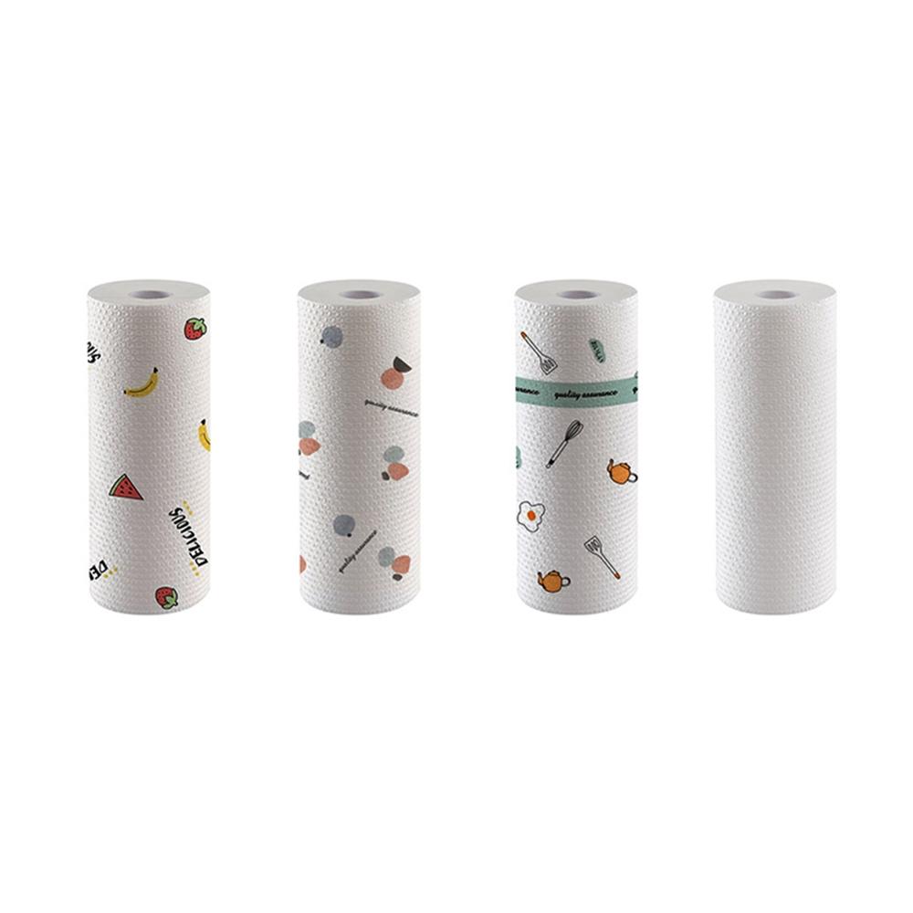 Disposable Dishwashing Cloth Lazy Rag Wet and Dry Dual-Use Kitchen Disposable Washable Cleanable Household Non-Woven Towels