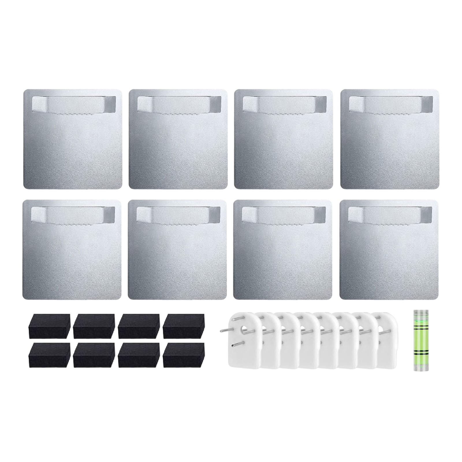 Ensemble de cintres adhésifs pour photos, bandes de bande pour cadre sans poinçon, autocollants muraux pour affiche fixe