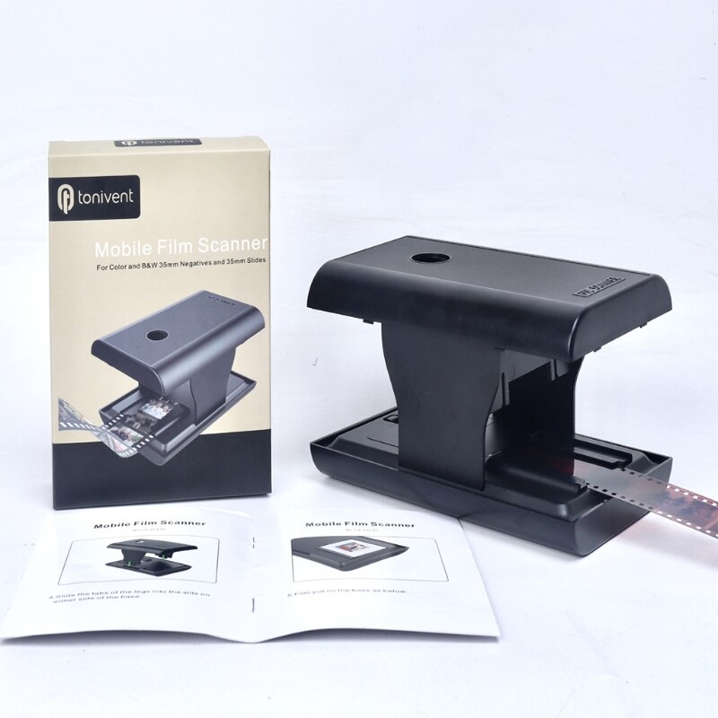 TON169 Mobiele Film En Dia Scanner Kunt U Scan En Spelen Met Oude 35Mm 135Mm Films En Slides met Uw Smartphone