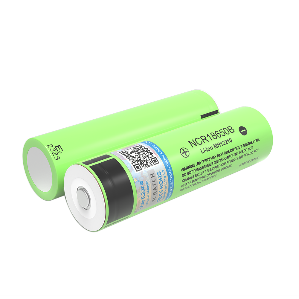 VariCore NCR18650B 3,7 V 3400 mAh 18650 Lithium-Akku mit Spitze (keine Leiterplatte) für Taschenlampenbatterien