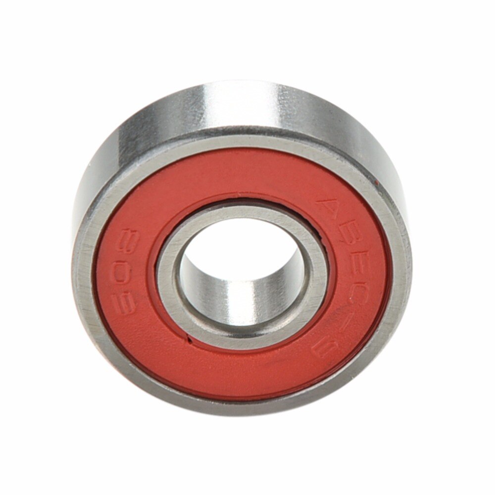 10Pcs ABEC 9 Stainless Steel Red Bearings For High Performance Roller Skate Scooter Skateboard Wheel Bearings