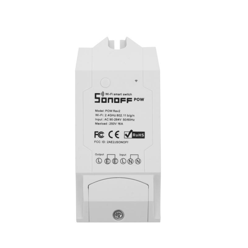 Itead Sonoff Pow R2 Wifi Schakelaar Controller 16A 3500W Real Time Stroomverbruik Monitor Meting Voor Smart Home Automation: Default Title