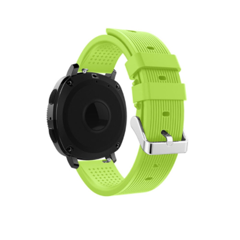 Vervangende siliconen horlogeband voor de active 2 , samsung galaxy watch active 2 , gear 40mm 44mm 42mm , gear  s2 sport 20mm horlogeband.: Groente