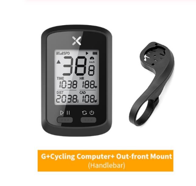 Xoss Bicycle Computer G Plus Wireless GPS Speedometer Waterproof Highway Bicycle Bluetooth ANT + Bicycle Computer With Cadence: Combination 4