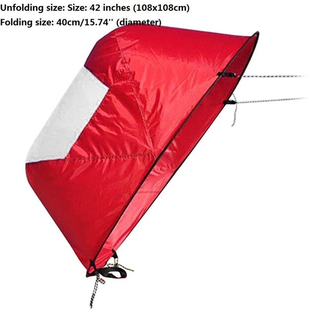 Plegable vela Kayak barco viento vela Sup Paddle Board navegación canoa carrera remo barcos viento ventana portátil PVC Popup: 03