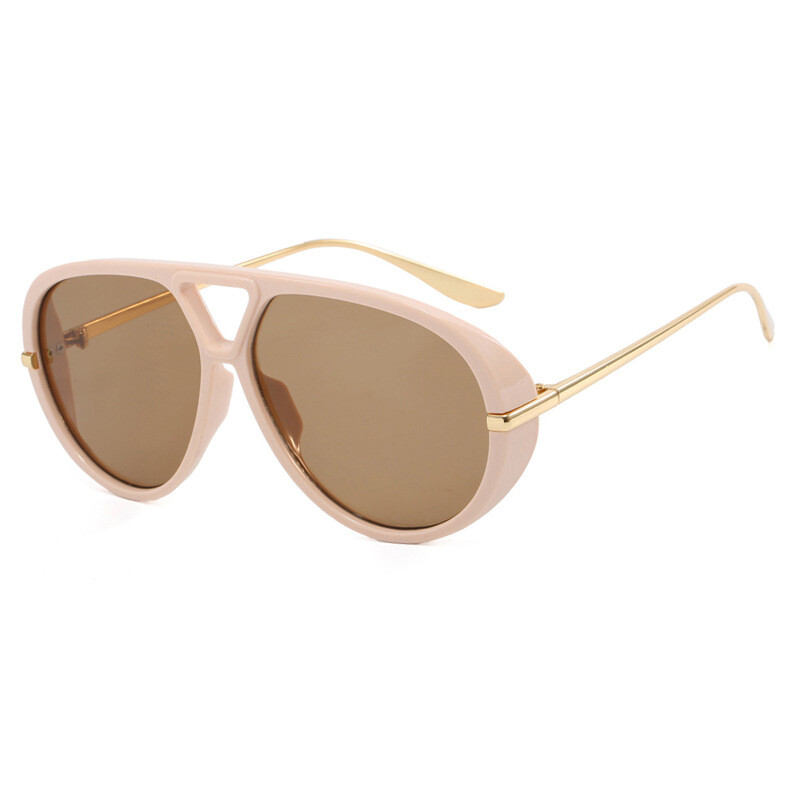 Gafas De Sol De lujo De De para mujer, gafas De Sol Vintage De gran tamaño para sexo, gafas De Sol De negras para mujer # 300864: Ice Blue