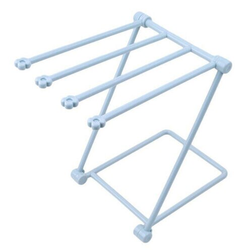 Opvouwbare Keuken Droogrek Plank Handdoek Doek Houder Rack Organizer Badkamer Opbergrek 20*16*25.5Cm: A
