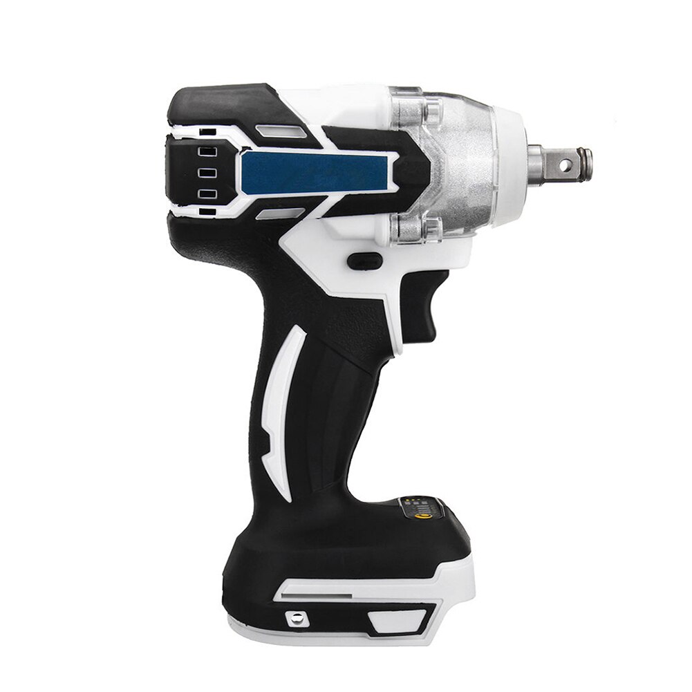 1280W Borstelloze Elektrische Hamer Accuboormachine 19800Mah 240-520NM Verstelbare 0 ~ 3600 Rpm 240-520NM Koppel Geen Lader &amp; batterij