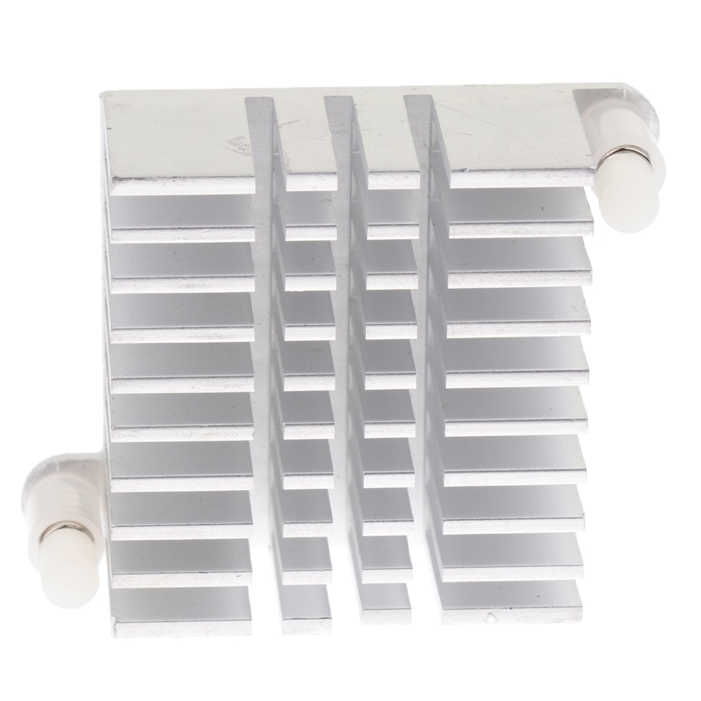 Aluminium Heat Sink North South Bridge Electronic Radiator 40*38*19mm Silver
