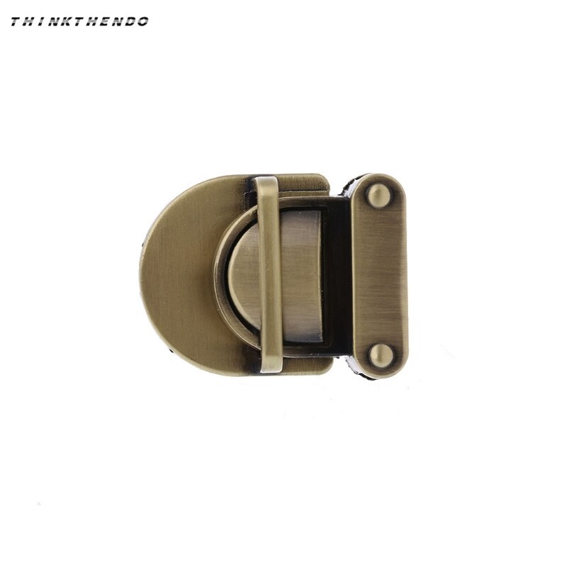 Metal Clasp Turn Lock Twist Lock for DIY Handbag Bag Purse Hardware Closure Bag Twist Lock Clasp Turn Lock