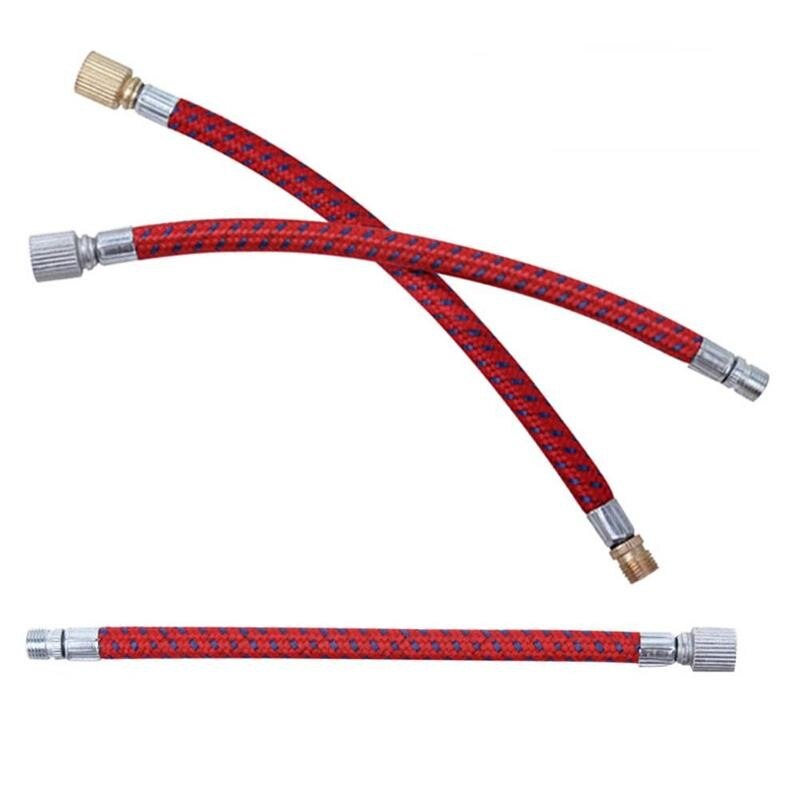 1 Stücke Pumpe Verlängerung Schlauch flexibel Schlauch mit Schrader Fahrrad Schlauch Reifen Pum Kopf Fahrrad Pumpe Ventil Adapter aufblasen Pro Sch M3V9
