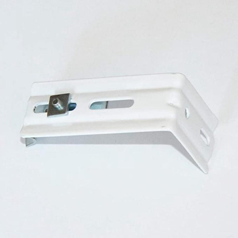 Installation Code 2 stücke 3 Zoll Metall Rollladen Ziehen Schnur Vorhang Kette L Förmigen Halterung für Vertikale Jalousien Fenster hardware