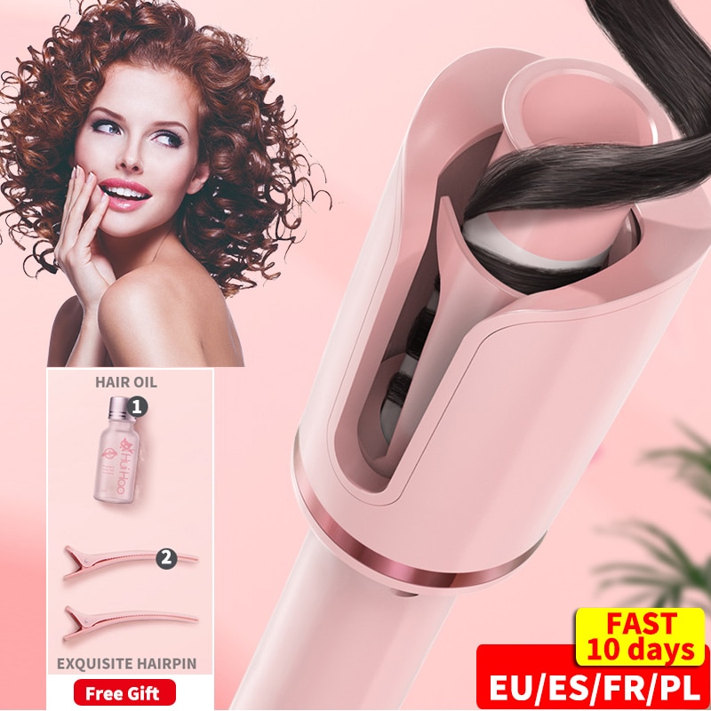 Hårverktøy krølltang keramisk hårstyler hair waver stylingverktøy hårkrøller elektrisk krølling
