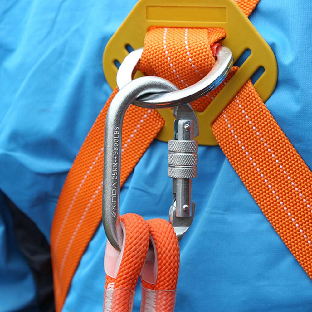 Outdoor Safe Construction Working Harness Belt Safety Lanyard Fall Protection Rope