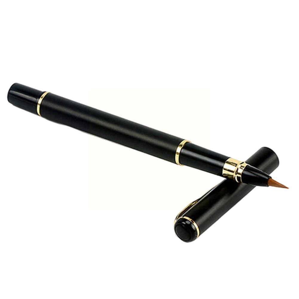 Draagbare Verf Aquarel Borstel Pen Zachte Art Tekening Chinese Pennen Fontein Inkt Navulbare Borstels School Kalligrafie Statio O4P0