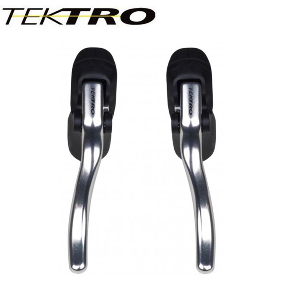 TEKTRO-palanca de freno RL340 para bicicleta de carretera, palanca de aluminio forjado, mecanismo de liberación rápida con capó de goma, manillar de 23,8 y 24,2mm