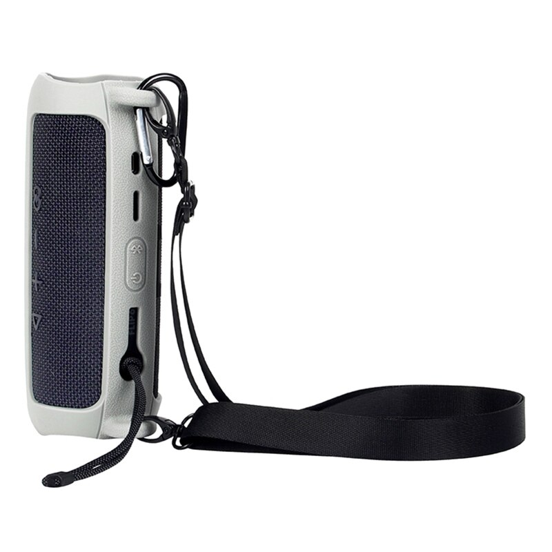 Draagbare Shell Carrying Casefor Jbl Flip 6 Speaker Bescherming Shell Draagbare Transpiratie Houder Met Riem