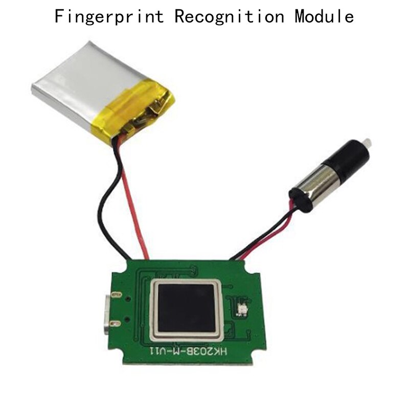 DIY Fingerprint Identification Fingerprint Authentication Control Relay Module DC 12V/24V