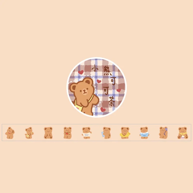 DIY Leuke Washi Tape Stickers Decoratieve Scrapbook Stickers voor Journal Planner Techo Kawaii Cartoon Esthetische Briefpapier Supply: Paars