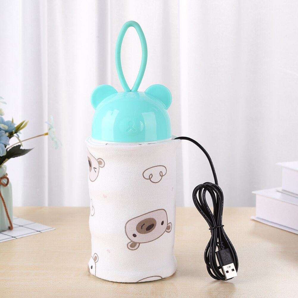 USB Baby Milk Bottle Warmer Heater Thermal Bag Safety Outdoor Baby Nursing Feeding Bottle Thermostat Heater Insulated Bag