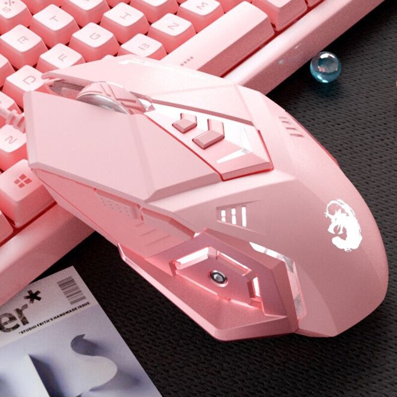 Wired Mechanical Keyboard Gaming Mouse Noise Reduction Headphones Round Mouse Pad Computer Laptop Accessories for Office Busines