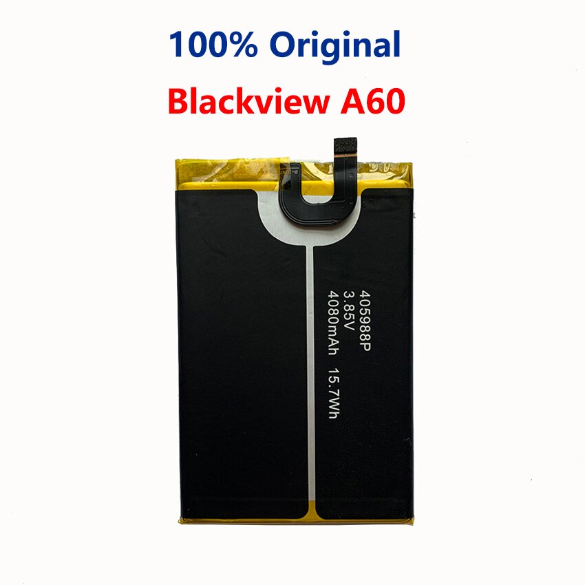 100% Original For Blackview A7 A5 A60 E7 E7S A8 Max A20 BV4000 BV5000 BV6000 BV6000S BV7000 BV8000 BV9000 Pro Phone Battery: A60