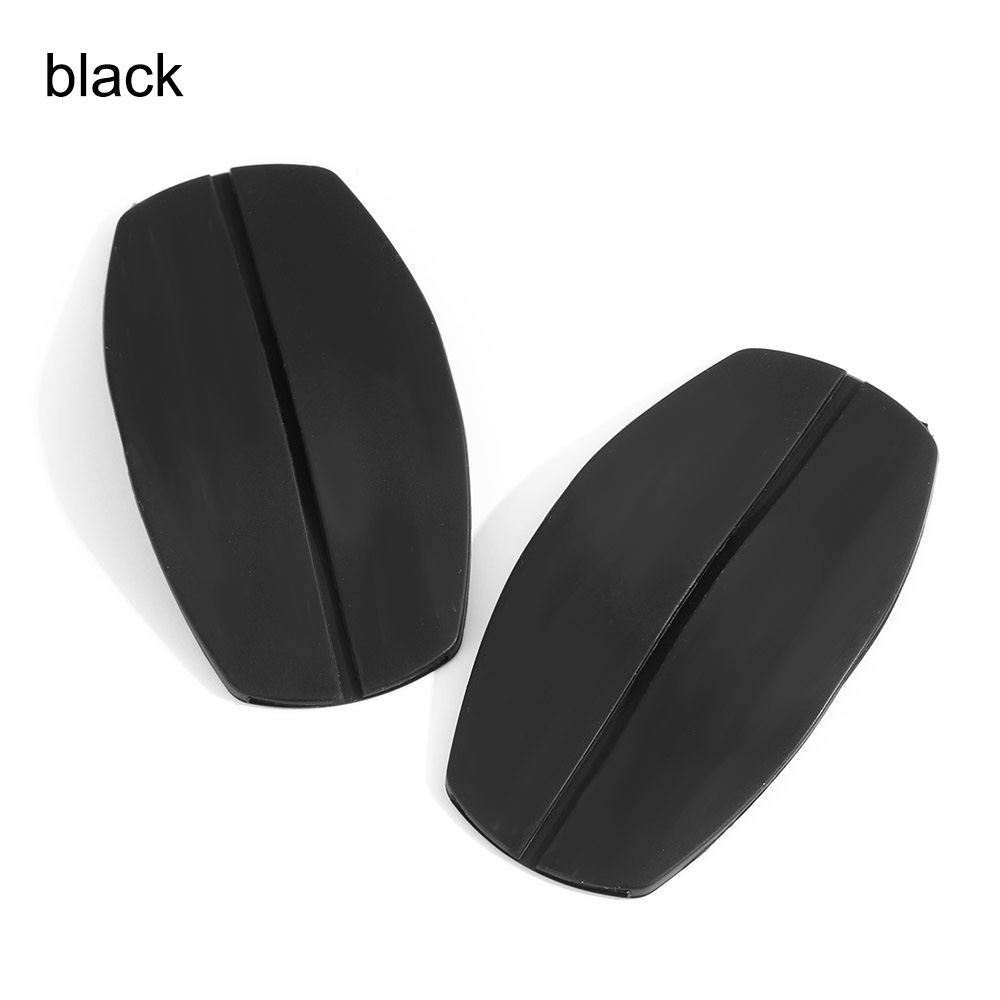 1 Paar Zachte Siliconen Half-Transparante Anti-Slip Schouder Pads 2 Stks/partij Lady Relief Pijn Bra Strap kussens Geen-Slip Houder: black B