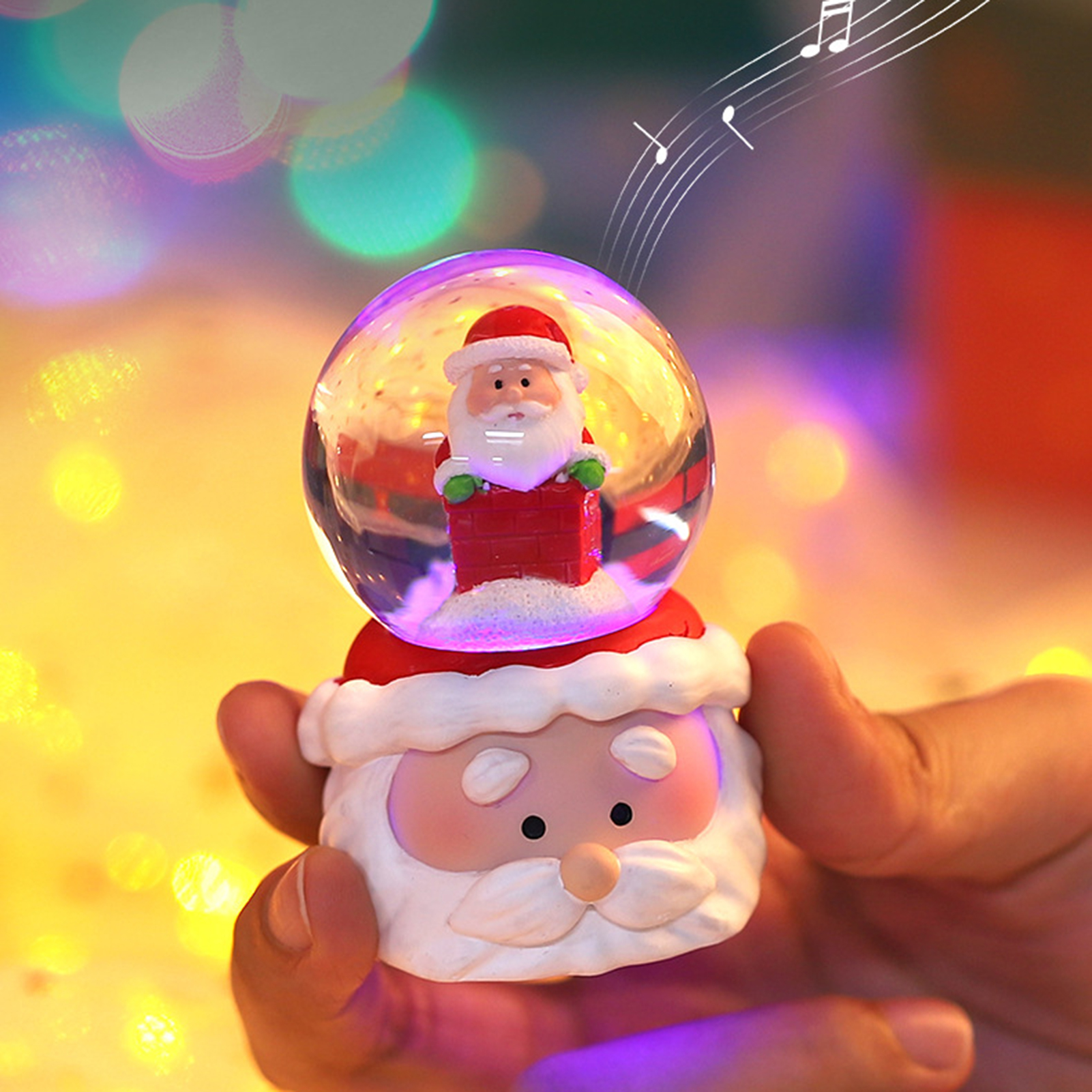Weihnachten Kristallkugel Beleuchtung Weihnachten Schneekugel Ornament das Erntedankfest Weihnachtsgeschenk Weihnachten Heimat Sekretariat Schreibtisch Dekoration