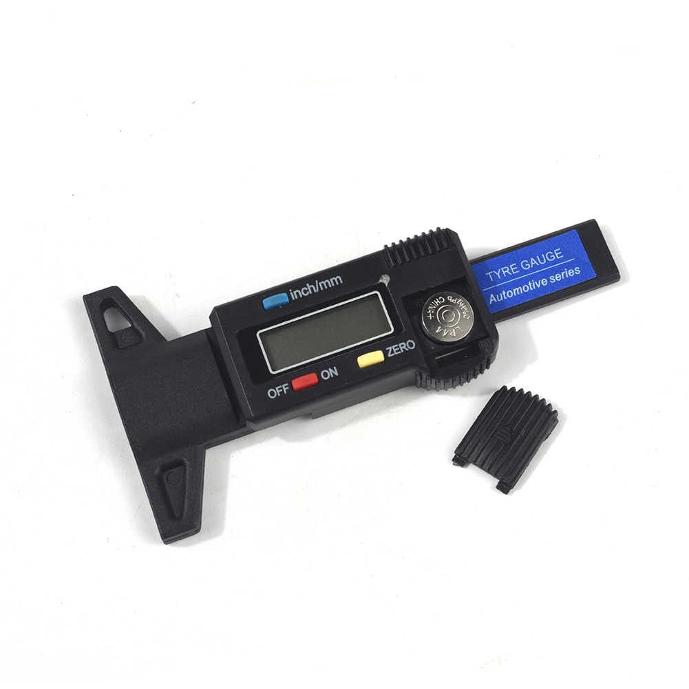 Testeur de pneus, profondeur de bande de roulement, voiture camion, écran LCD, étrier, testeur de pneus, jauge d&#39;outil numérique précise